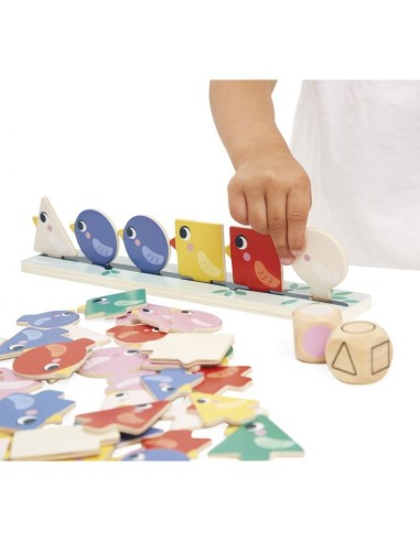 JANOD - CLASIFICACIÓN DE FORMAS, TAMAÑOS Y COLORES - PÁJAROS