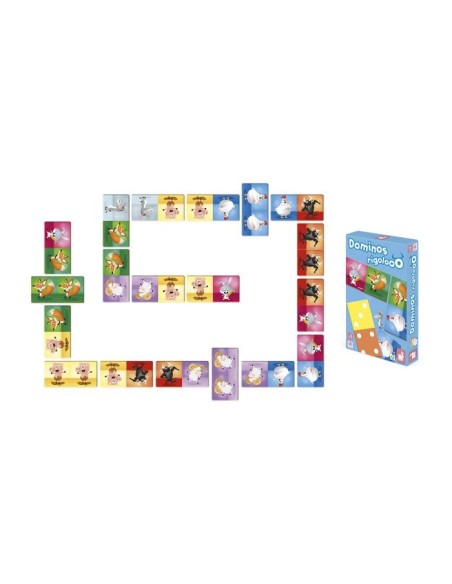 JANOD - JUEGO DE DOMINO "DOMINOS RIGOLOOO"