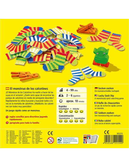 HABA - EL MONSTRUO DE LOS CALCETINES