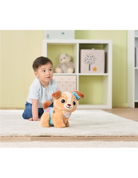 VTECH - BABY MASCOTA CACHORRITO PASITOS PELUCHE - LUZ Y SONIDO