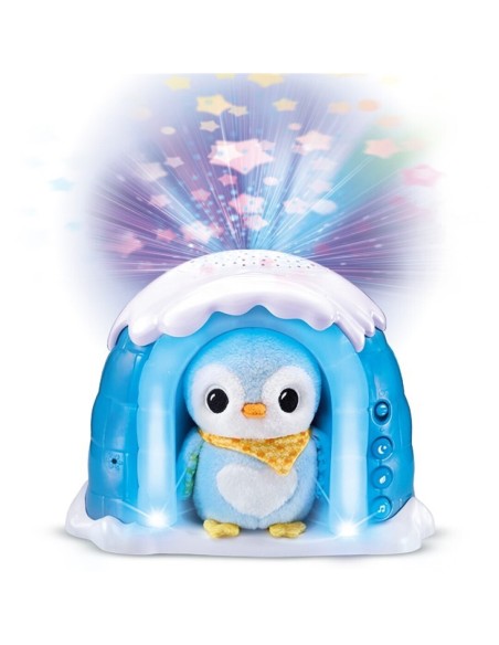 VTECH - IGLÚ PROYECTOR PELUCHITO PINGÜINO