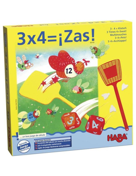 HABA - JUEGO 3X4 !ZAS!