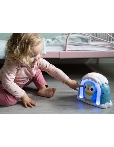 VTECH - IGLÚ PROYECTOR PELUCHITO PINGÜINO