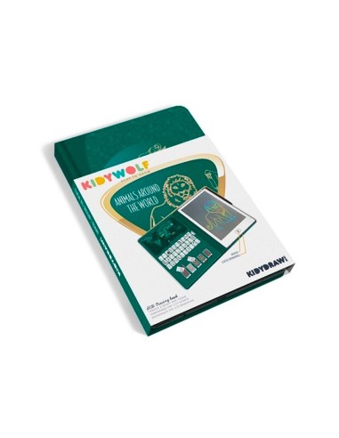 KIDYWOLF - KIDYDRAW MINI - ANIMALES DEL MUNDO