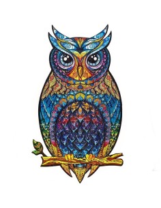 UNIDRAGON - PUZZLE BUHO 186 PZS 2