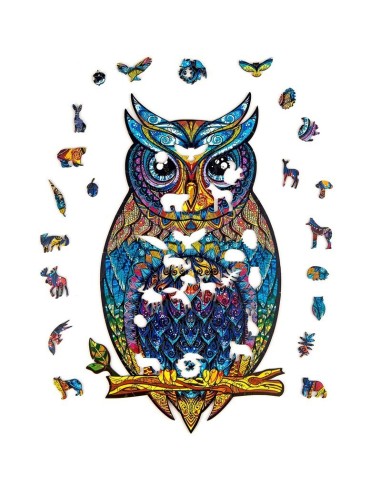 UNIDRAGON - PUZZLE BUHO 186 PZS