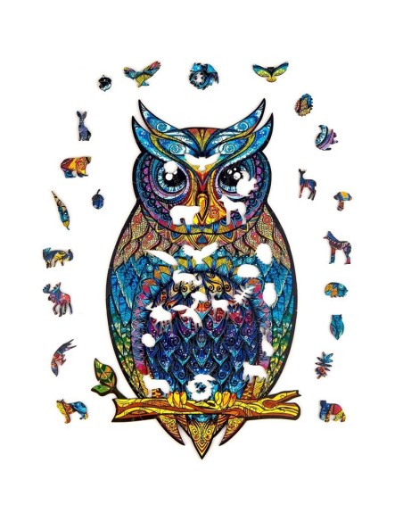 UNIDRAGON - PUZZLE BUHO 186 PZS