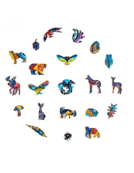 UNIDRAGON - PUZZLE BUHO 186 PZS