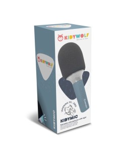 KIDYWOLF - MICROFONO CON LUZ AZUL