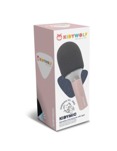 KIDYWOLF - MICROFONO CON LUZ ROSA