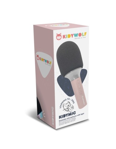 KIDYWOLF - MICROFONO CON LUZ ROSA