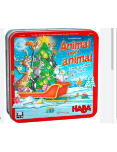 HABA - ANIMAL SOBRE ANIMAL EN LATA METALICA