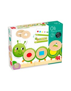 GOULA - JUEGO DIDACTICO LA ORUGA OLI FORMAS Y COLORES 2