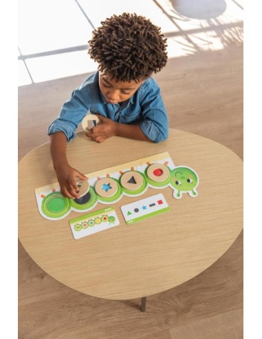 GOULA - JUEGO DIDACTICO LA ORUGA OLI FORMAS Y COLORES