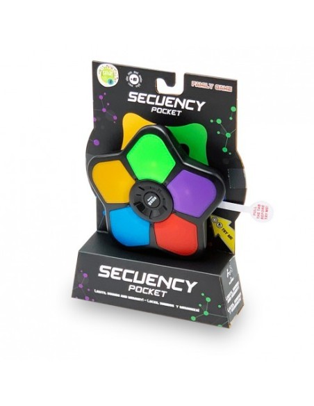 TACHAN - JUEGO DE MEMORIA SECUENCY POCKET LUCES Y SONIDOS
