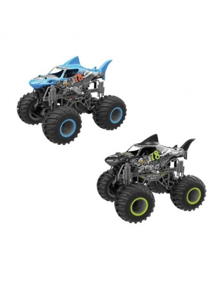 TACHAN - MONSTER CAR TIBURÓN RC ESCALA 1:16 COLORES SURTIDOS
