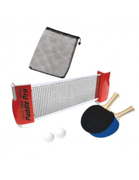 TACHAN -  SET DE RED Y PALAS DE PING PONG