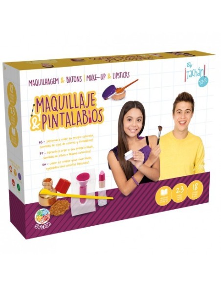 TACHAN - SET EXPERIMENTOS MAQUILLAJE Y PINTALABIOS