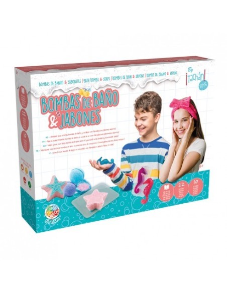 TACHAN - SET EXPERIMENTOS DE BAÑO: JABONES Y PERFUMES