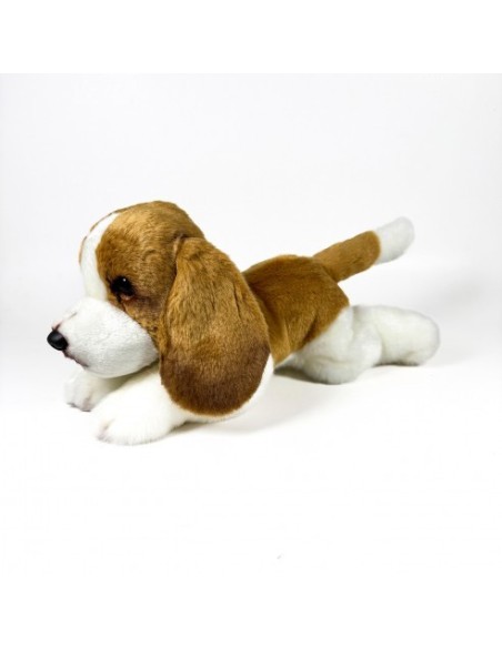 BOCALAN - PELUCHE BASSET HOUND TUMBADO 25CM