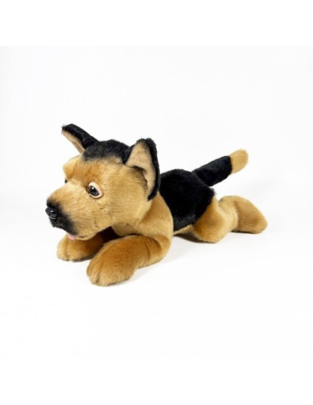BOCALAN - PELUCHE PASTOR ALEMAN TUMBADO 25CM