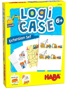 HABA - LOGICASE SET DE AMPLIACION OBRAS 6años