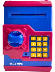 HUCHA CAJA FUERTE FUTBOLAZUL/GRANA