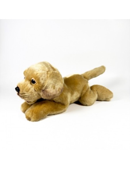 BOCALAN - PELUCHE LABRADOR CANELA TUMBADO 25CM