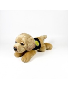 BOCALAN - PELUCHE LABRADOR CANELA 21CM CON CHALECO