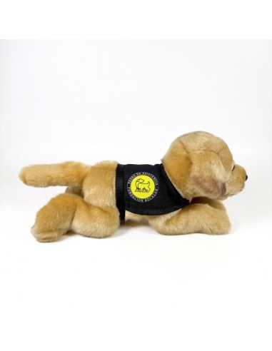 BOCALAN - PELUCHE LABRADOR CANELA 21CM CON CHALECO