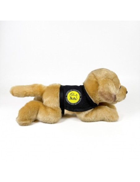 BOCALAN - PELUCHE LABRADOR CANELA 21CM CON CHALECO