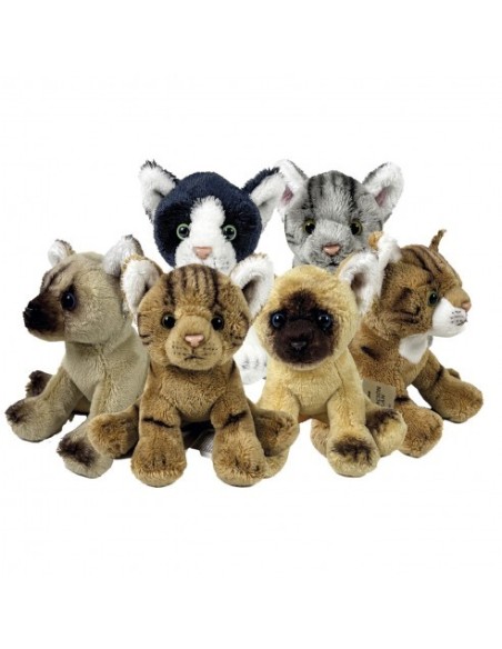 BOCALAN - PELUCHE DE GATOS  SURTIDO 12CM