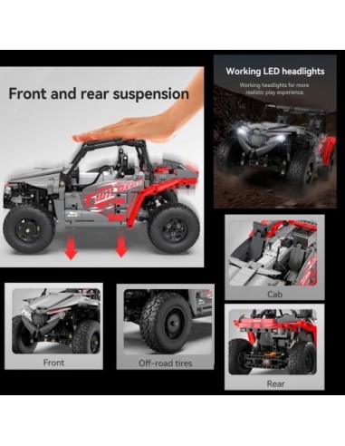 DEQUBE - CADA: WILDCAT OFF ROADER 686 PZAS