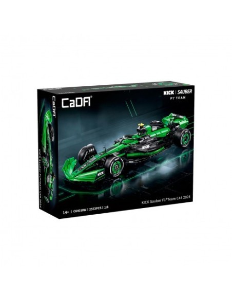 DEQUBE - CADA: KICK SAUBER F1 TEAM C44 2024 ESCALA 1:8 2553PCS C64010W
