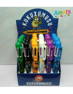KUKUMUXU - BOLIGRAFOS DE 5 COLORES