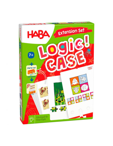 HABA - LOGI CASE SET DE AMPLIACION ANIMALES PELIGROSOS 7 AÑOS