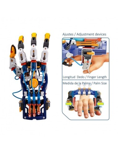 DEQUBE - MANO CYBORG ENERGÍA HIDRÁULICA