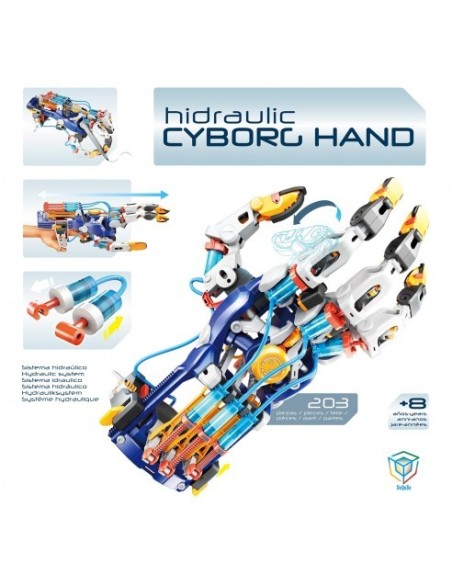 DEQUBE - MANO CYBORG ENERGÍA HIDRÁULICA