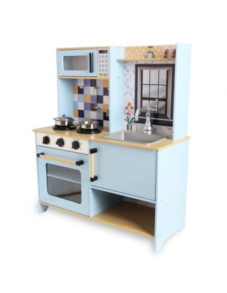 DEQUBE - COCINA DE MADERA 2 MODULOS