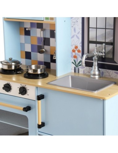 DEQUBE - COCINA DE MADERA 2 MODULOS