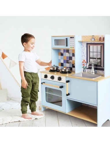 DEQUBE - COCINA DE MADERA 2 MODULOS