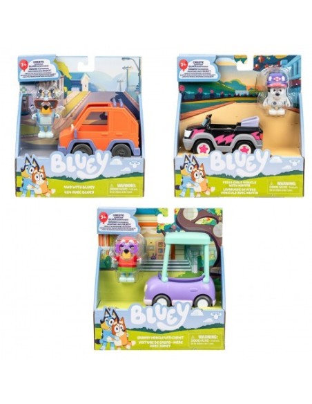 MOOSE - VEHÍCULO BÁSICO SURTIDO BLUEY