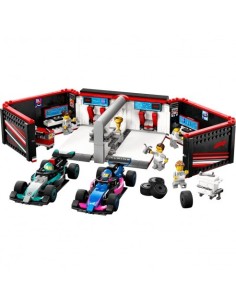 LEGO CITY - GARAJE F1 CON COCHES MERCEDES-AMG Y ALPINE 2