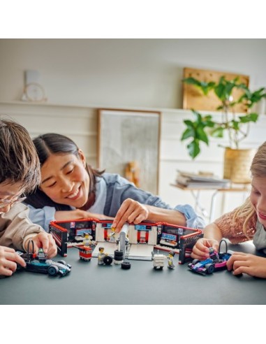 LEGO CITY - GARAJE F1 CON COCHES MERCEDES-AMG Y ALPINE