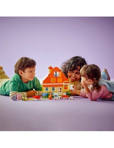 LEGO DUPLO - CASA FAMILIAR DE BLUEY CON JUEGO MEMORIA