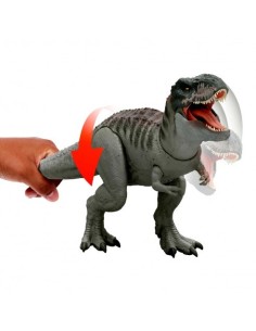 MATTEL - JURASSIC WORLD DINOSAURIO T-REX ATACA 2