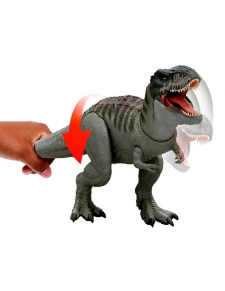 MATTEL - JURASSIC WORLD DINOSAURIO T-REX ATACA