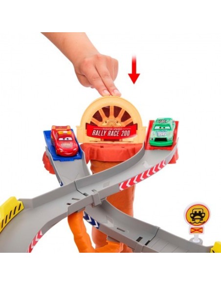 MATTEL - RADIADOR SPRINGS RACE Y RESCUE CARS