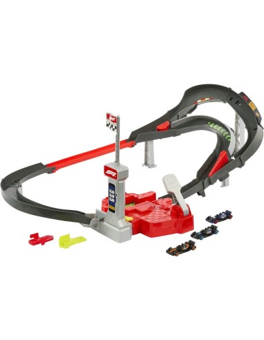 MATTEL - HOT WHEELS PISTA RACING F1 Y 3 COCHES