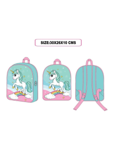 MOCHILA INFANTIL UNICORNIO 30X26X10 CM
